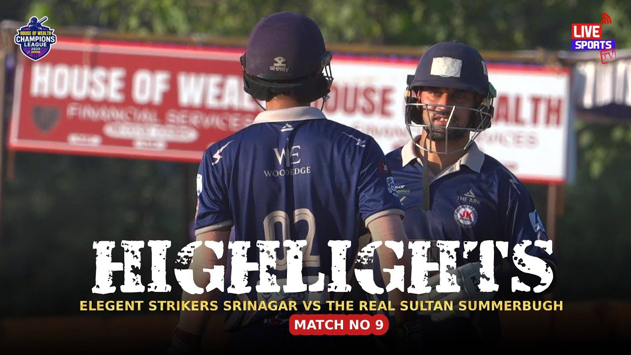 The Real Sultan  vs Elegent Strikers Srinagar